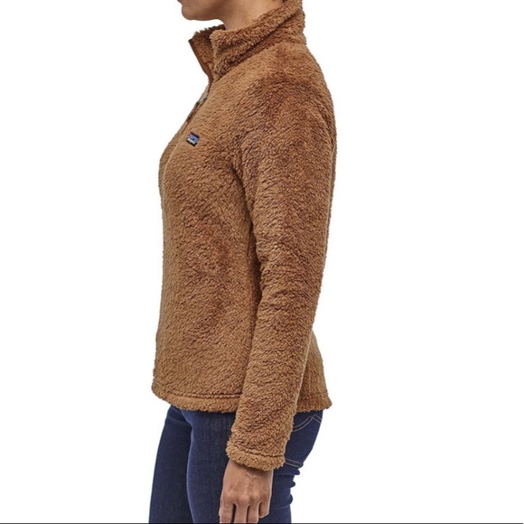 Patagonia Women's Los Gatos 1/4 Zip Fleece Pullover Sz L NWOT sherpa - Picture 5 of 10